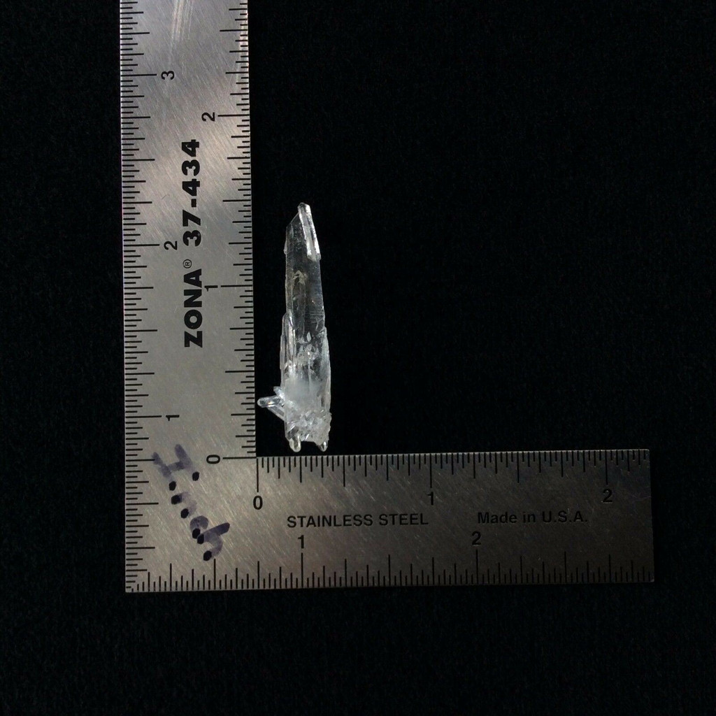 Carbon Included Quartz Crystal Specimen 170401 Tibet Healing Stone Metaphysical