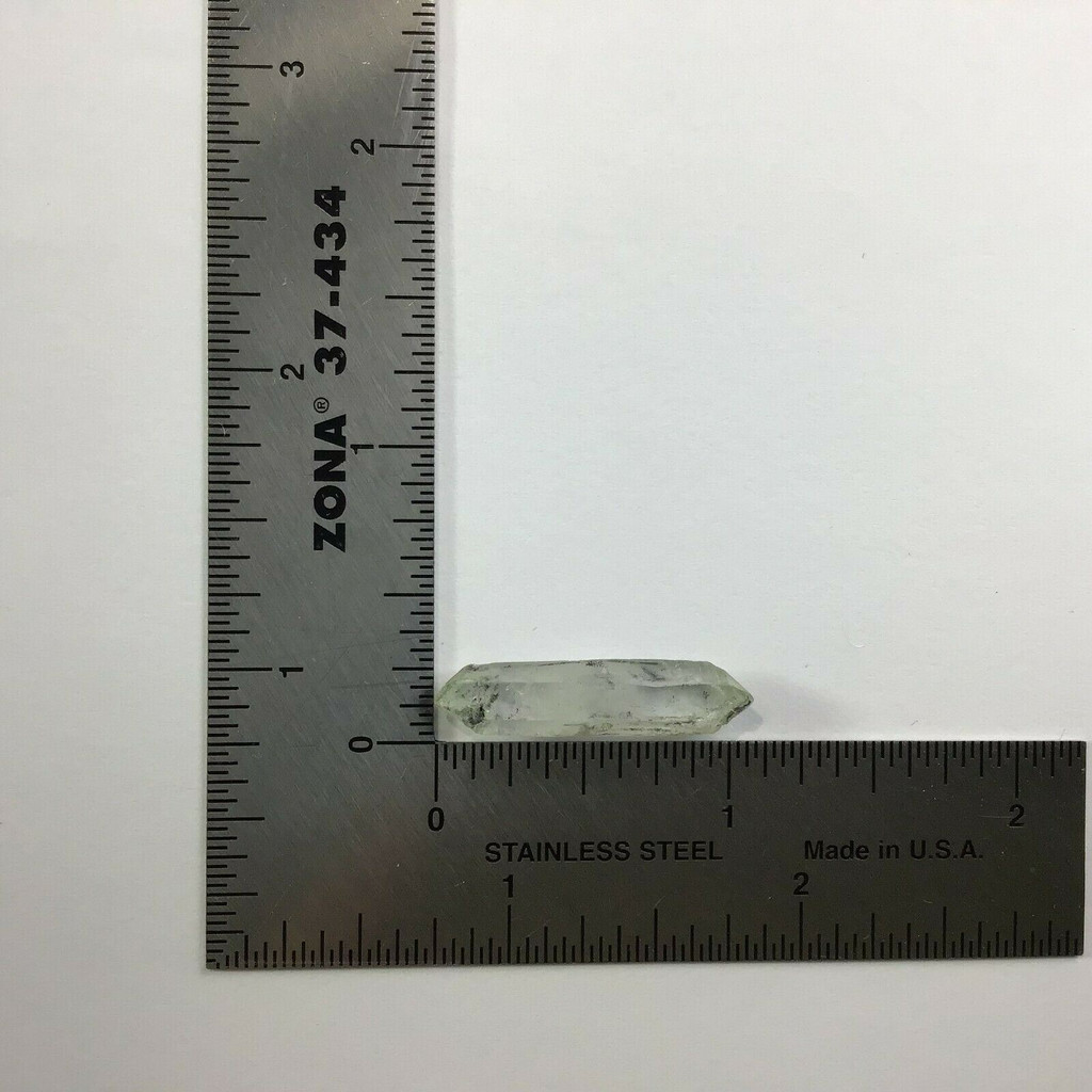 Chlorite Quartz Crystal Specimen 1.5g 27mm 1902-208 Double Terminated Brazil