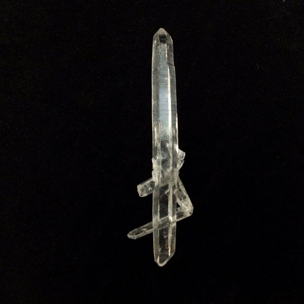 Carbon Included Quartz Crystal Specimen 170403 Tibet Healing Stone Metaphysical