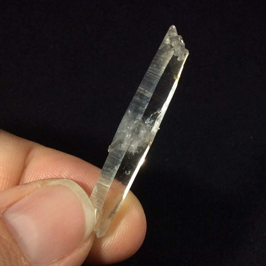 Carbon Included Quartz Crystal Specimen 171213 Tibet Healing Stone Metaphysical