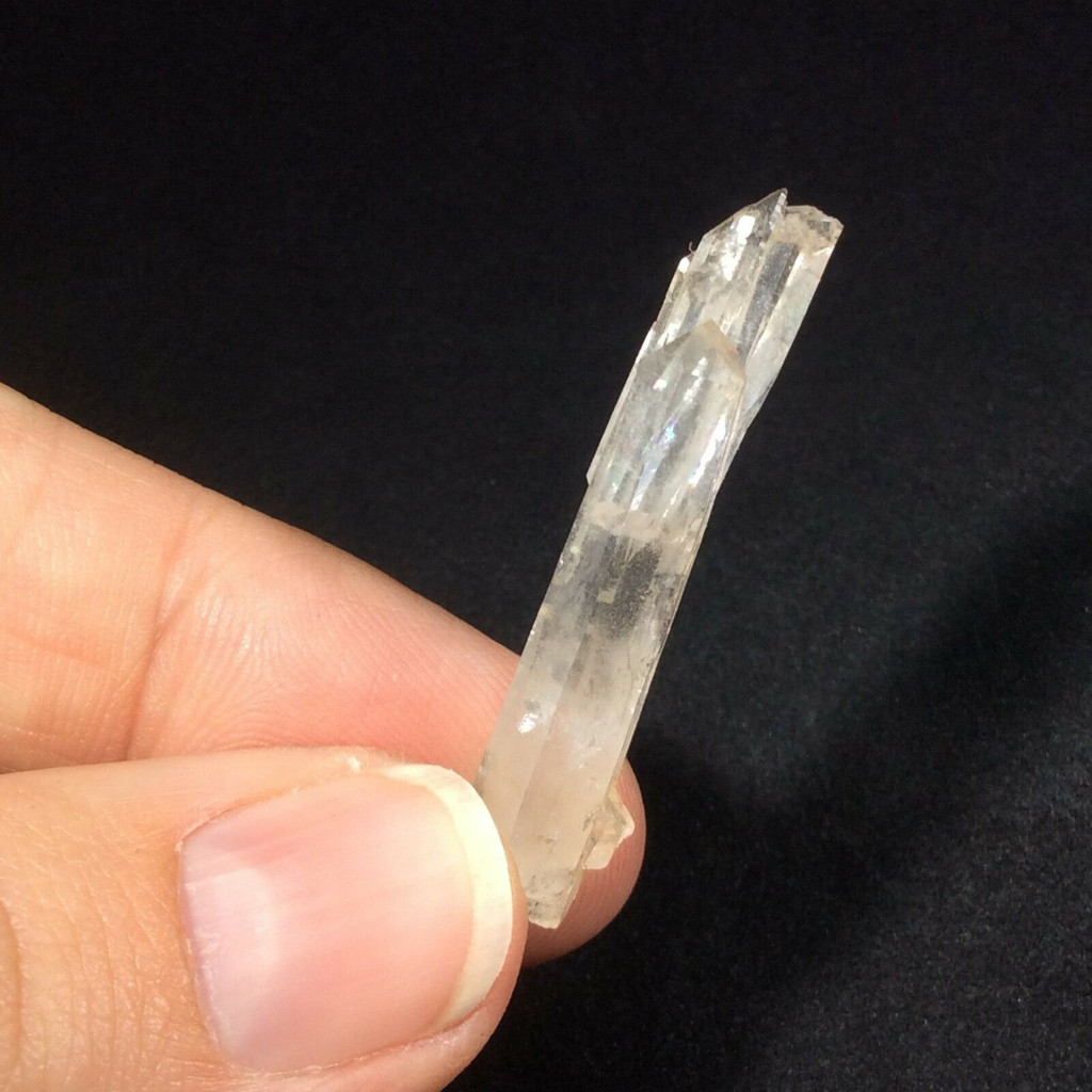 Carbon Included Quartz Crystal Specimen 171218 Tibet Healing Stone Metaphysical