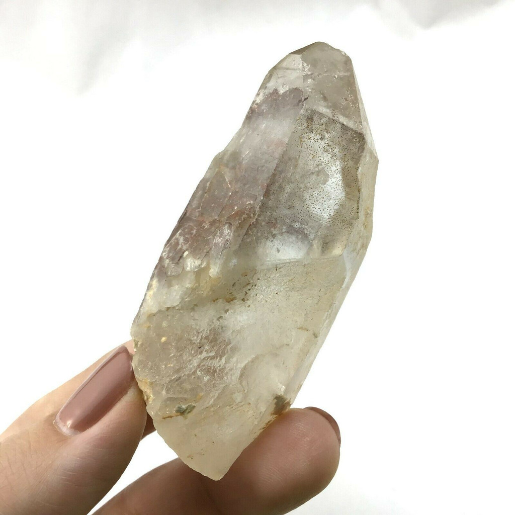 Red Lemurian Seed Quartz 75mm 81g 1901-327 Minas Gerais Brazil Crystal