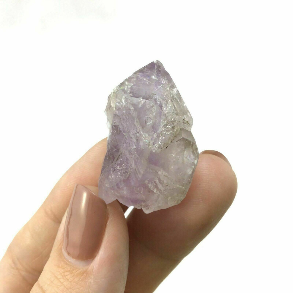 MeldedMind Skeletal Elestial Amethyst Quartz Crystal 1.31in Madagascar 1902-291