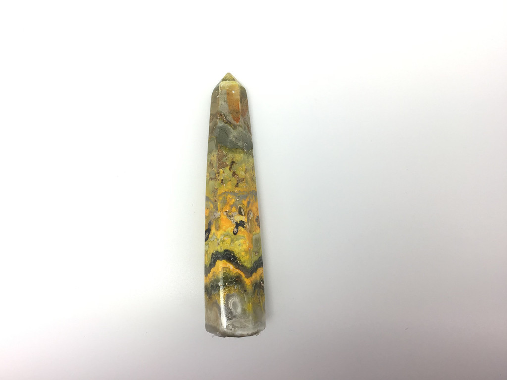 MeldedMind Bumblebee jasper obelisk crystal obelisk stone obelisk Metaphysical s