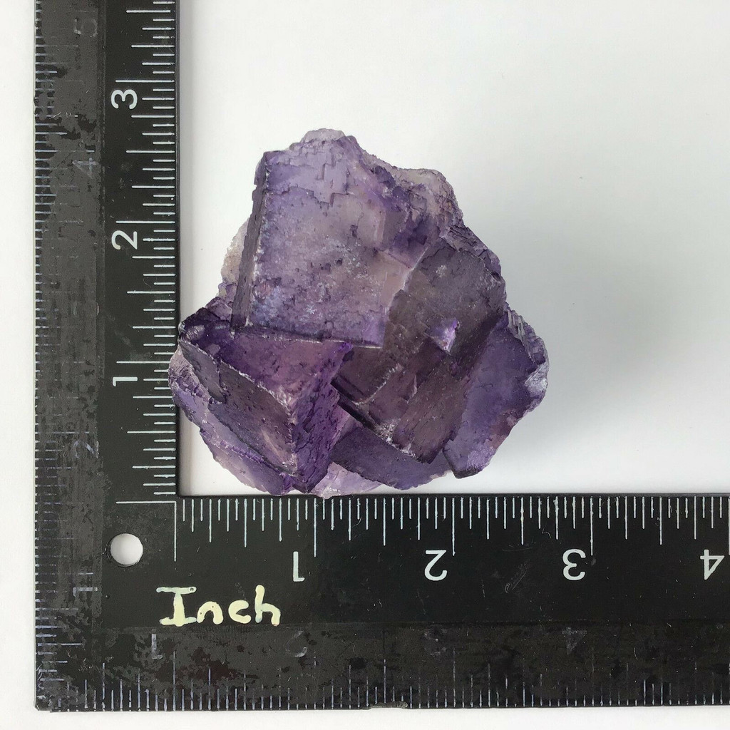 Natural Purple Fluorite Specimen 181063-66mm Crystal Mineral Metaphysical