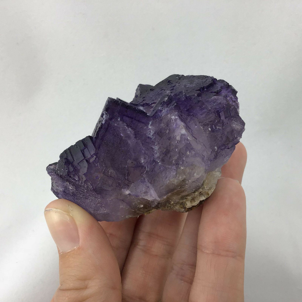 Natural Purple Fluorite Specimen 181063-66mm Crystal Mineral Metaphysical