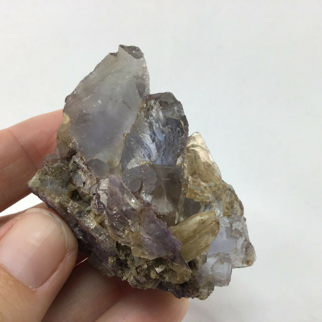 Natural Purple Fluorite Specimen 181068-59mm Crystal Mineral Metaphysical