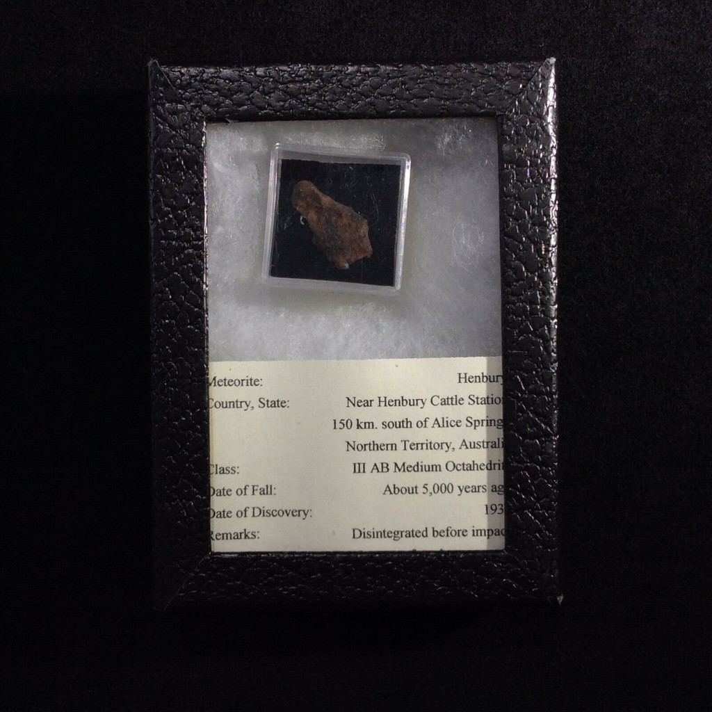 Meteorite Fragment Specimen 170521 In Collectors Box Gift of Universal Energy 