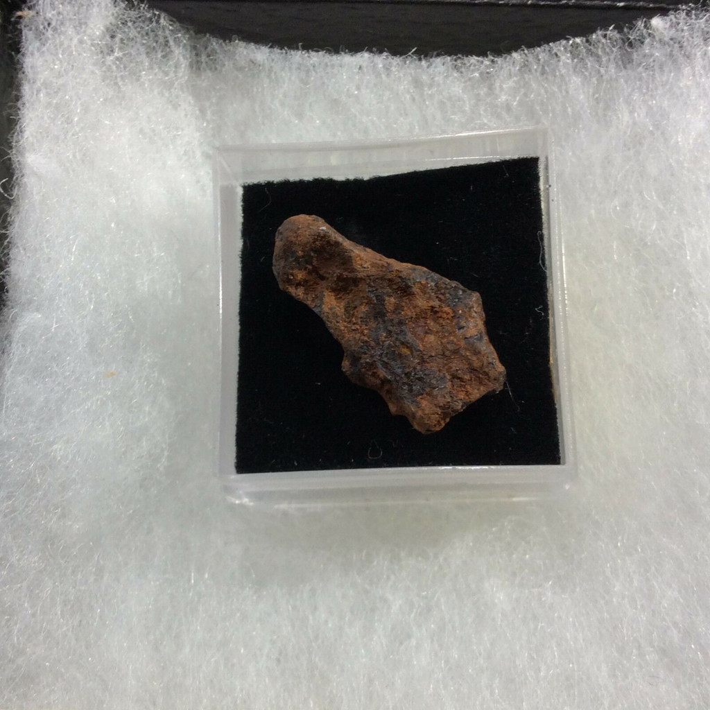 Meteorite Fragment Specimen 170521 In Collectors Box Gift of Universal Energy 