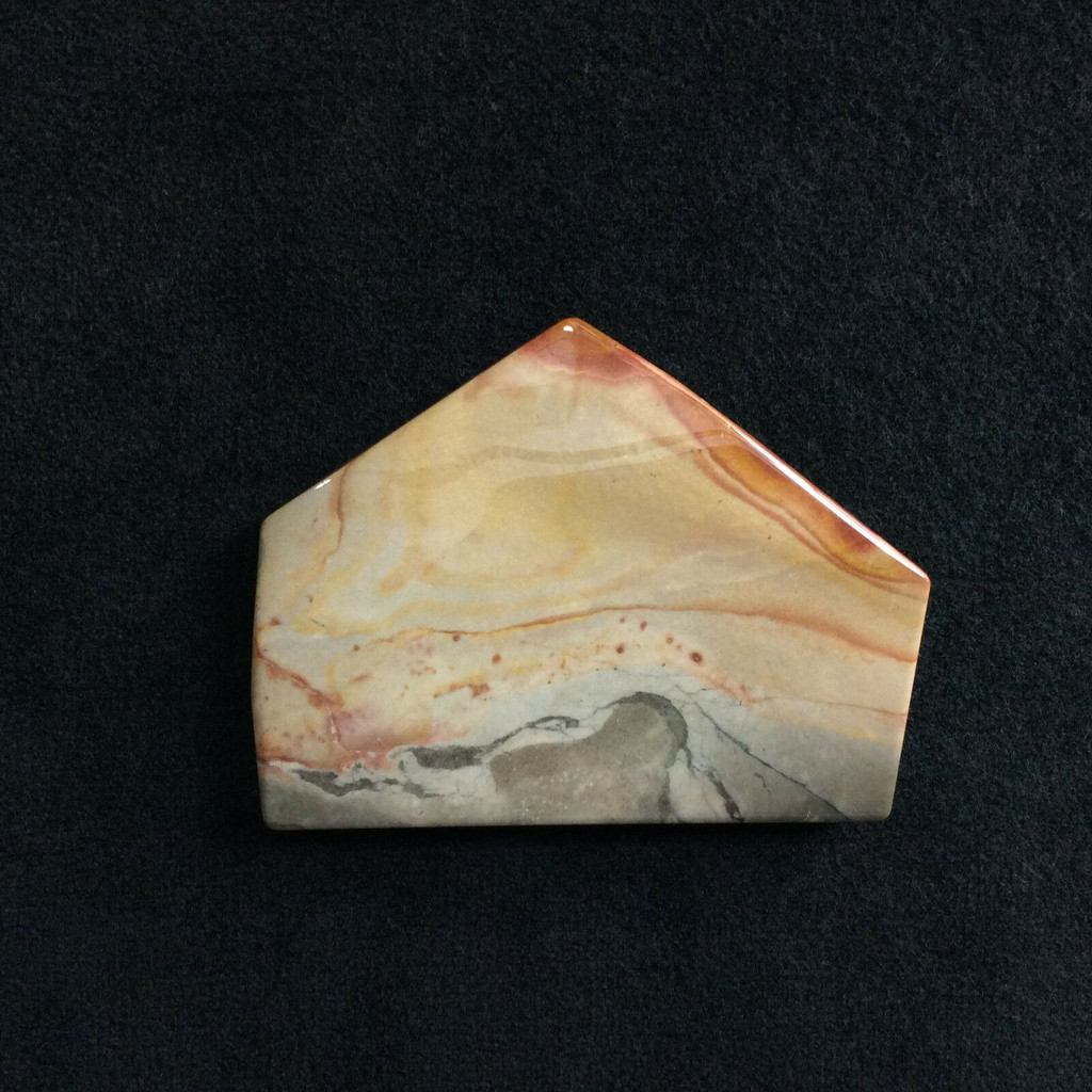 Polychrome Jasper Stone Slab 3.4oz 170615 Crystal Mineral Specimen Balance Stone