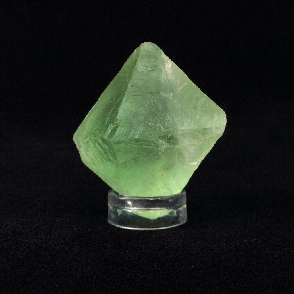 Rough Green Fluorite Cleavage Octahedron 35mm 160924 Fluorspar Crystal Specimen