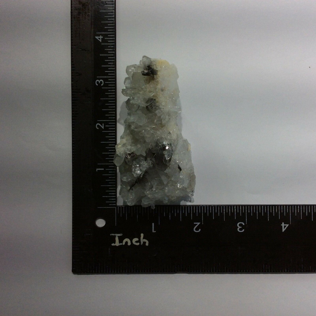 MeldedMind VERY FRAGILE Brookite & Quartz Specimen 3.26in Natural Crystal 180112