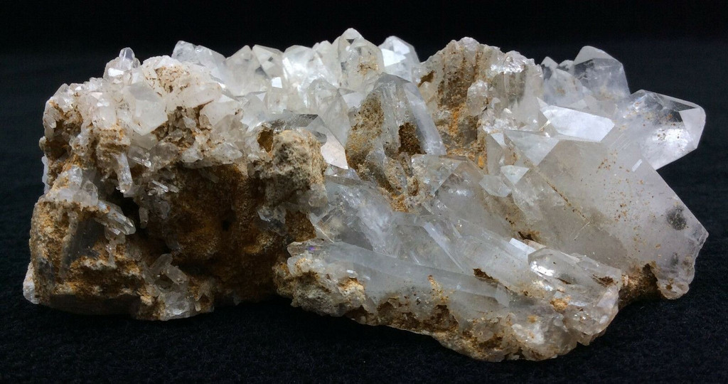 Clear Quartz Crystal Cluster 4oz #22 Mineral Specimen Decor