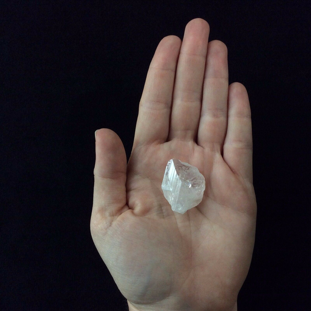 MeldedMind Danburite Specimen 1.25in Natural White Crystal 170414