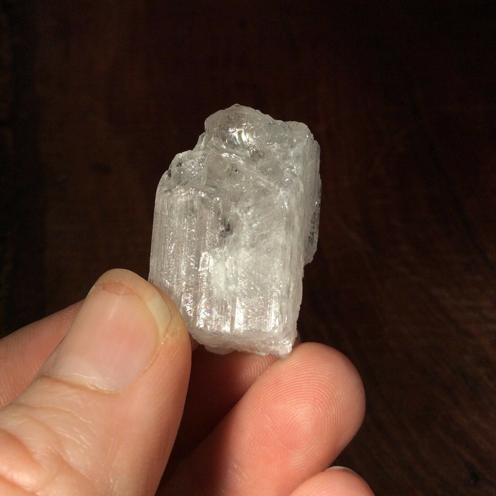 MeldedMind Danburite Specimen 1.56in Natural White Crystal 170403