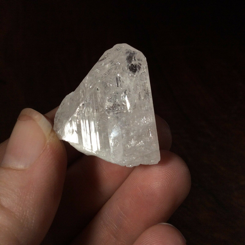 MeldedMind Danburite Specimen 1.23in Natural White Crystal 170420