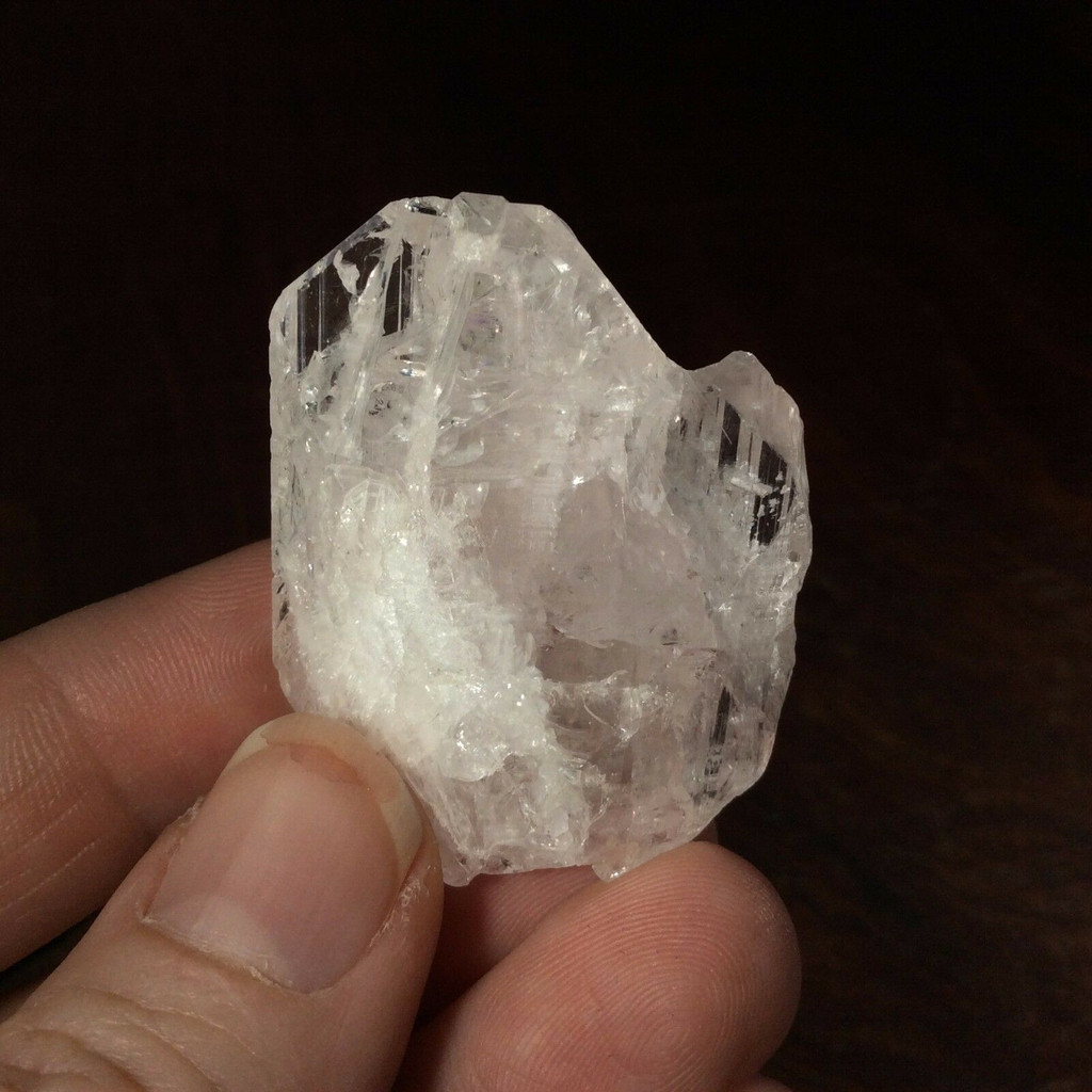 MeldedMind Danburite Specimen 1.62in Natural White Crystal 170425
