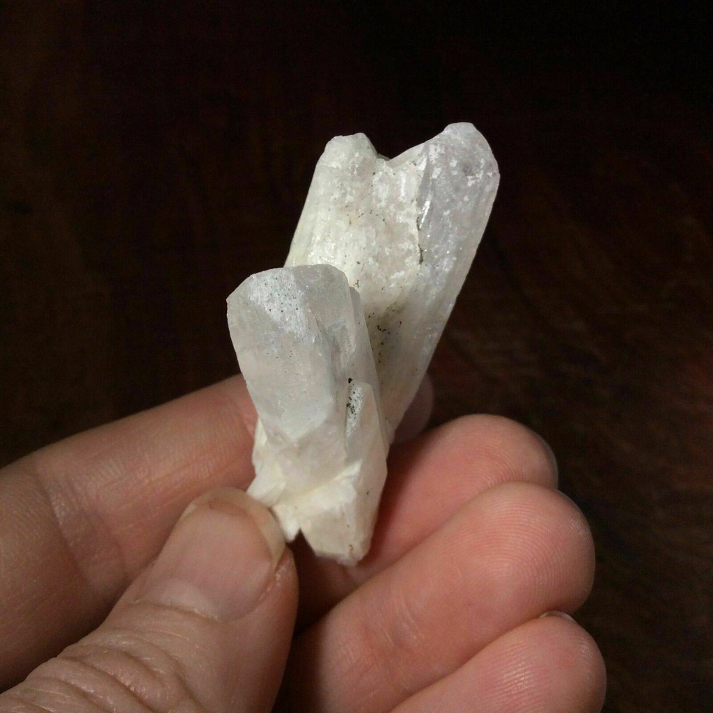 MeldedMind Danburite Specimen 1.89in Natural White Crystal 170418