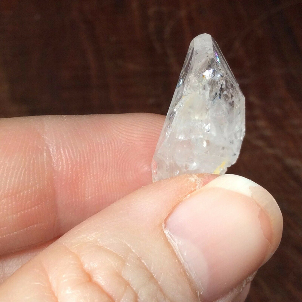 MeldedMind Danburite Specimen .75in Natural White Crystal 170411