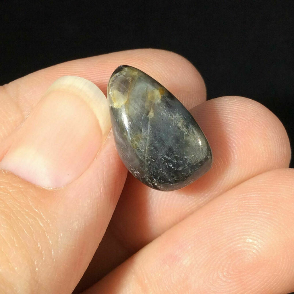 Natural Blue Sapphire Cabochon 171016 Gemstone Mineral Specimen