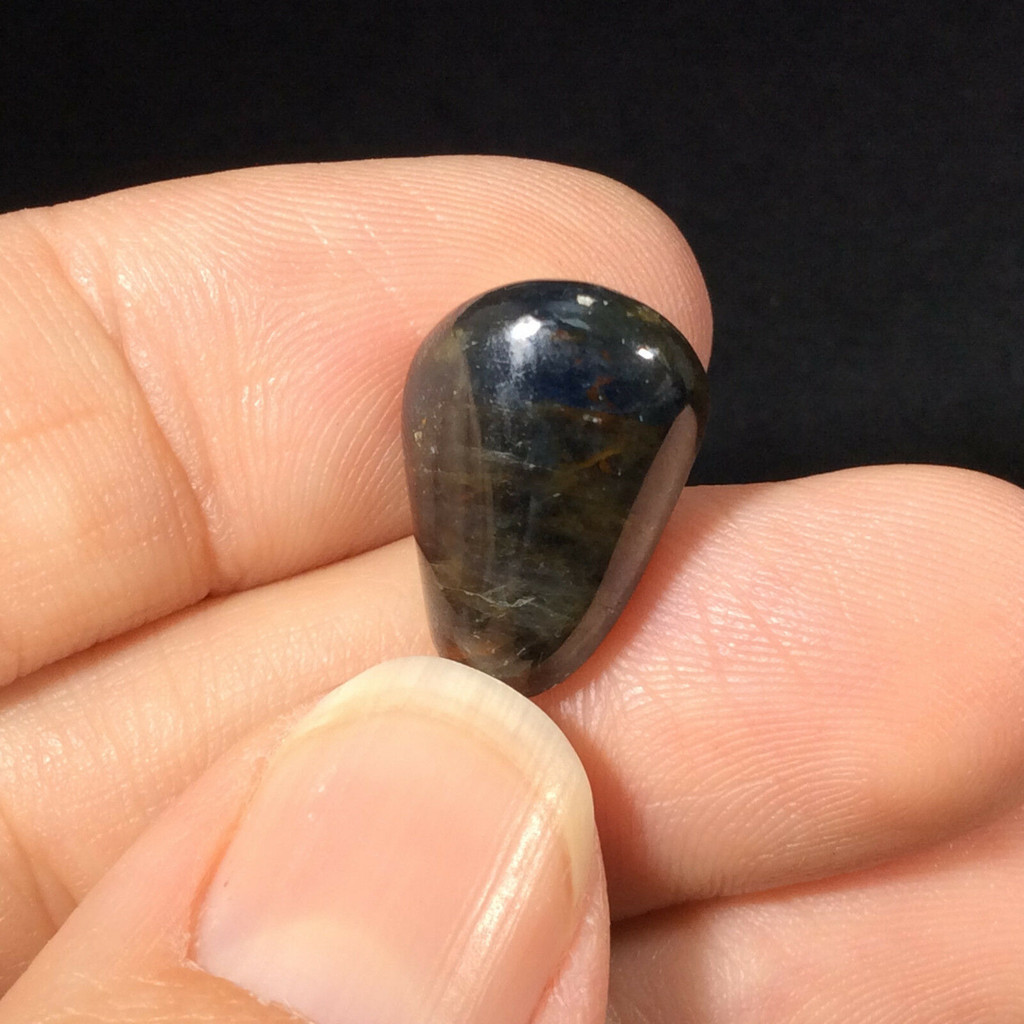 Natural Blue Sapphire Cabochon 171014 Gemstone Mineral Specimen