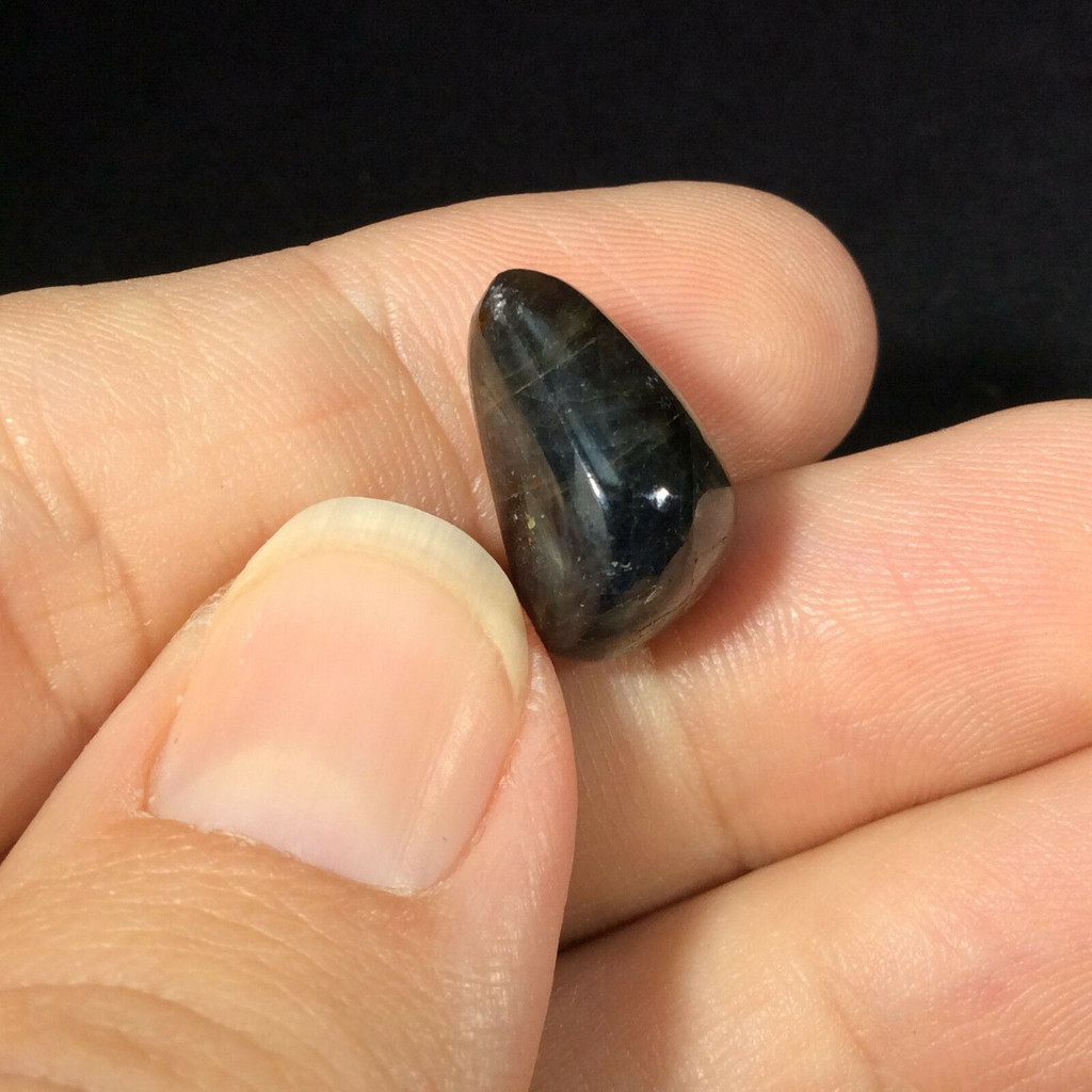 Natural Blue Sapphire Cabochon 171014 Gemstone Mineral Specimen