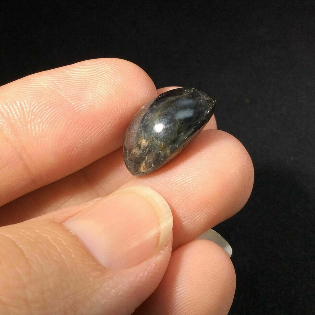 Natural Blue Sapphire Cabochon 171004 Gemstone Mineral Specimen