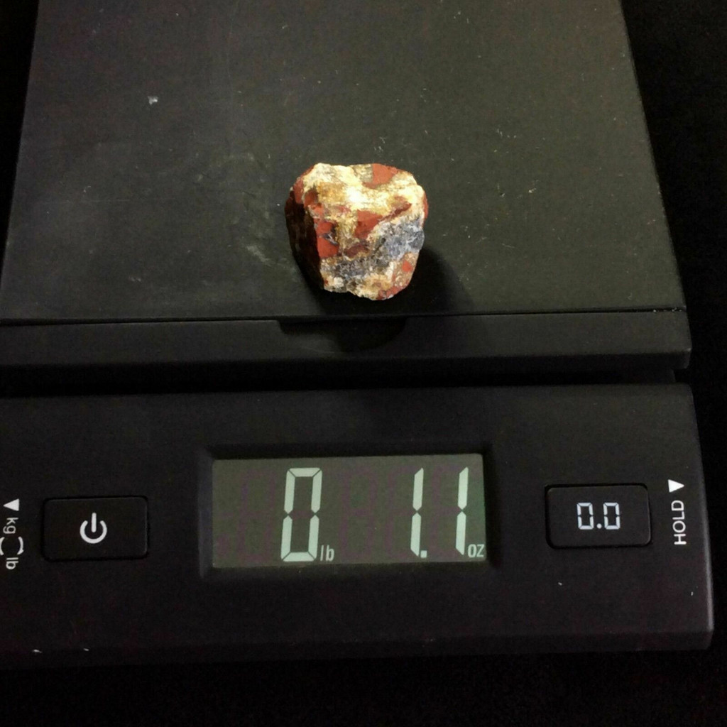Rough Brecciated Jasper Specimen 170711 32.6mm Stone of Vitality Strength 