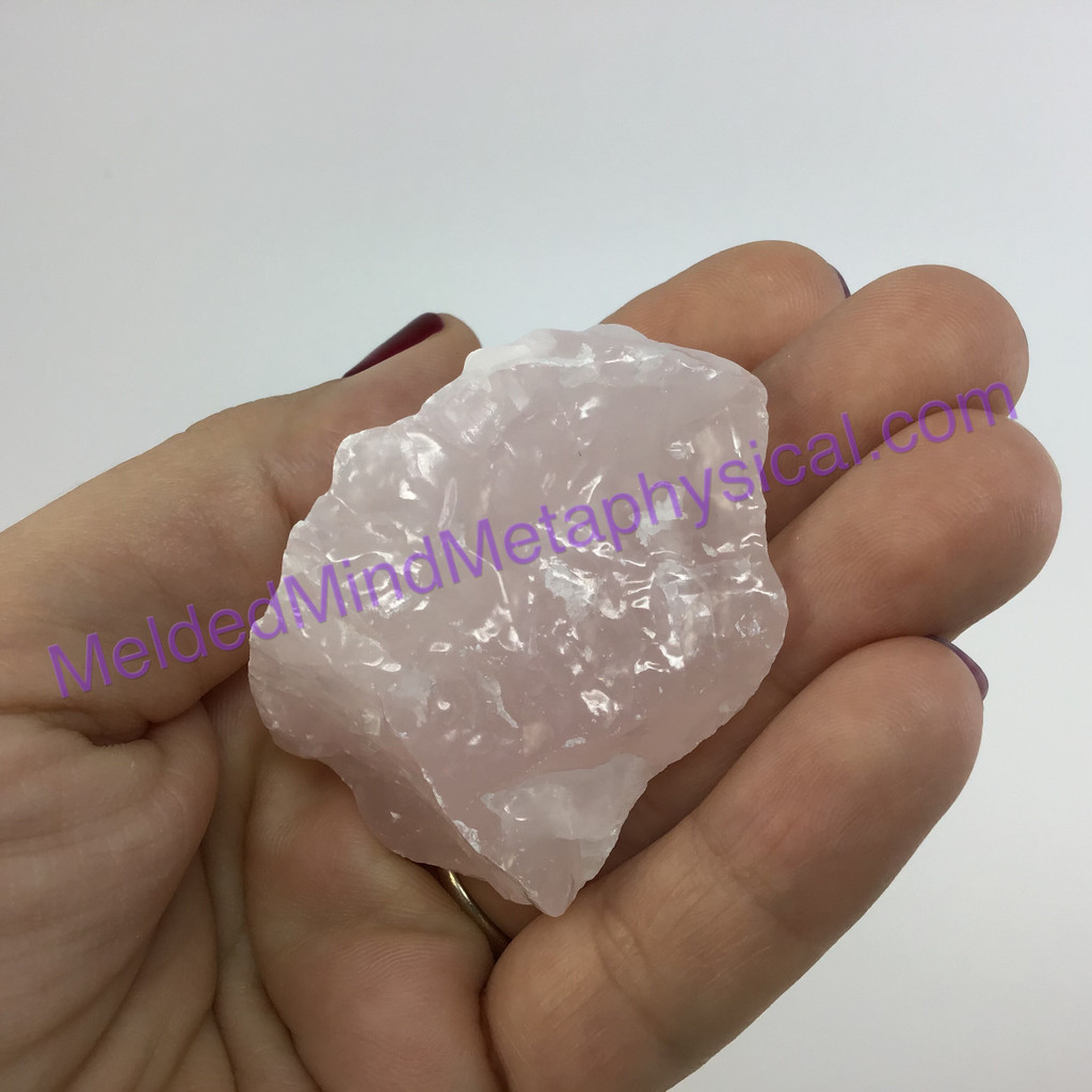 MeldedMind Pink Calcite Specimen 1.96in Natural Pink Crystal Pakistan 219