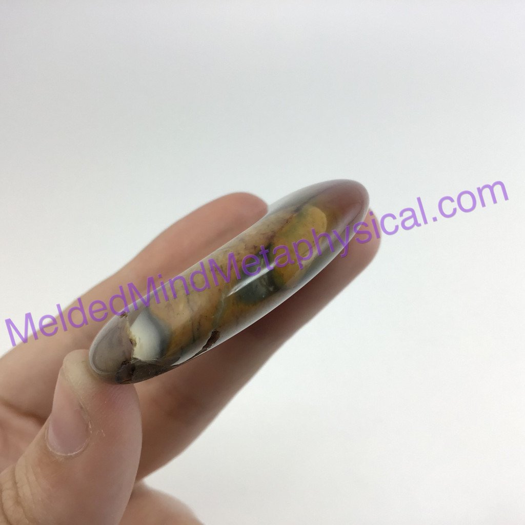 MeldedMind275 Mookaite Mookite Jasper Palm Stone 1.69in 43mm Worry Smooth Pocket