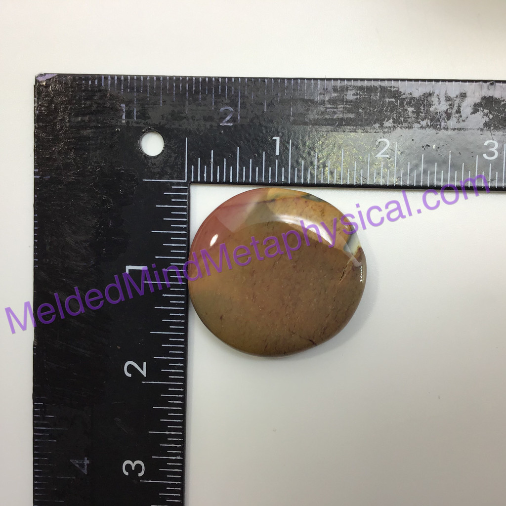 MeldedMind275 Mookaite Mookite Jasper Palm Stone 1.69in 43mm Worry Smooth Pocket