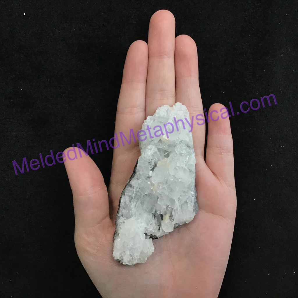 MeldedMind184 Apophyllite Crystal Cluster Specimen 88mm Mineral Metaphysical