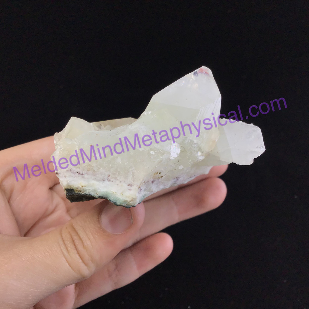 MeldedMind185 India Apophyllite Crystal Cluster Specimen 69mm Stilbite