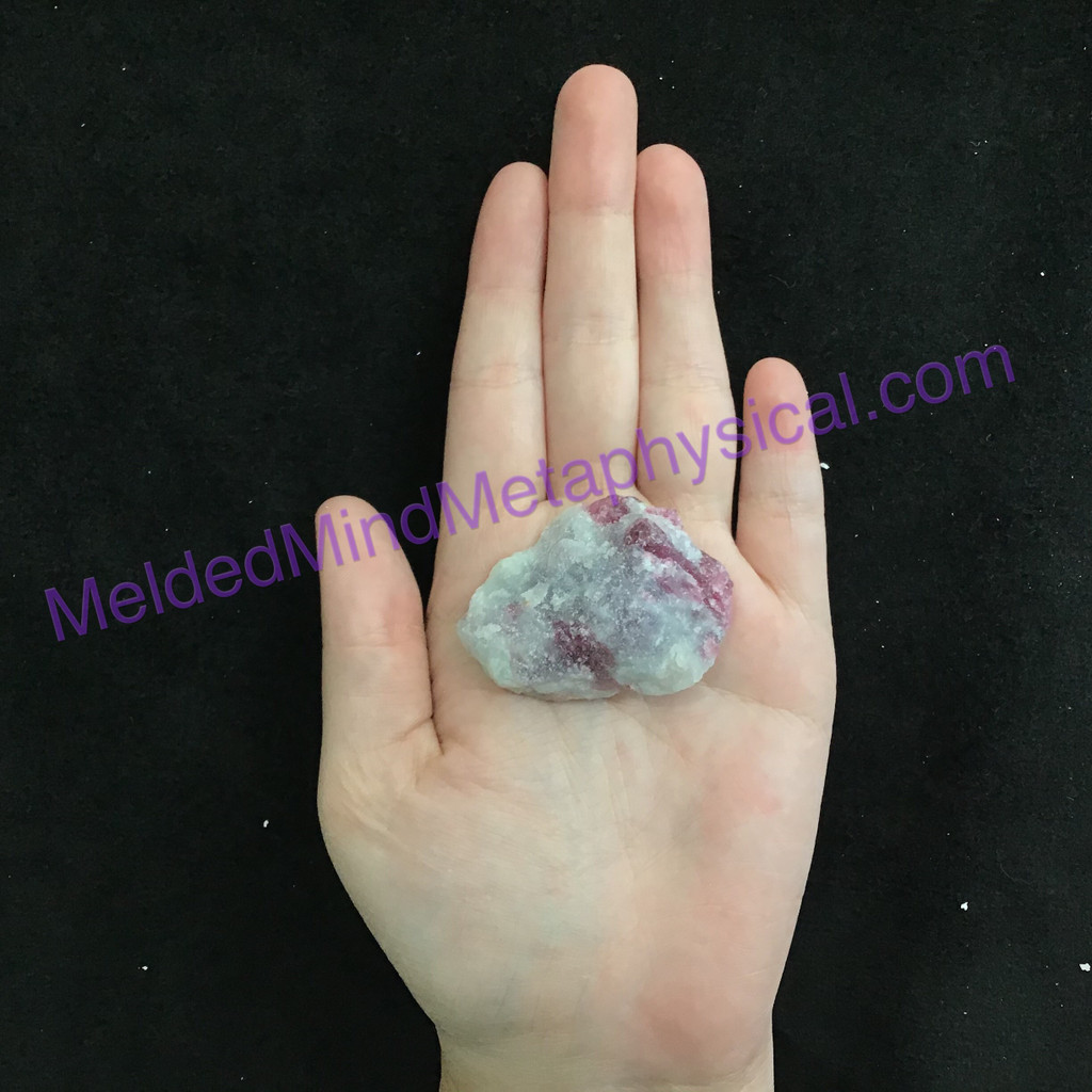 MeldedMind219 Pink Tourmaline in Matrix Specimen 47mm Mineral Crystal Metaphysic