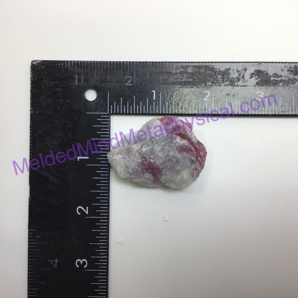 MeldedMind219 Pink Tourmaline in Matrix Specimen 47mm Mineral Crystal Metaphysic