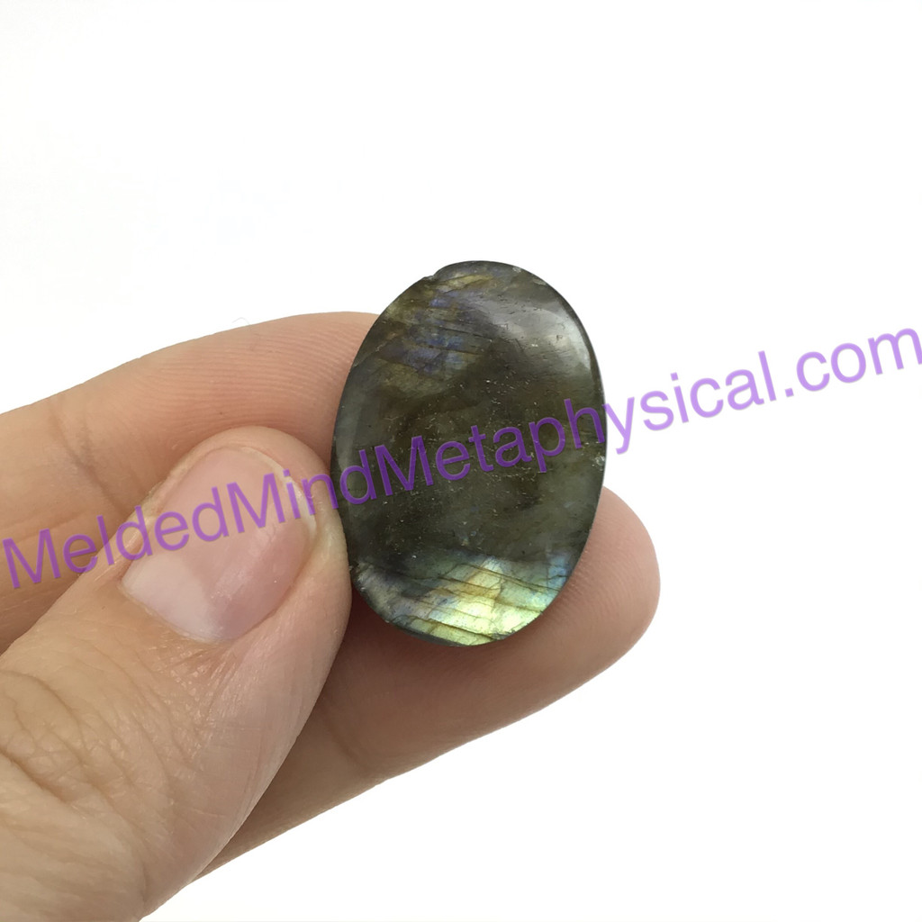 MeldedMind209 Labradorite Cabochon 1.06in 27mm Jewelry Artist Supply