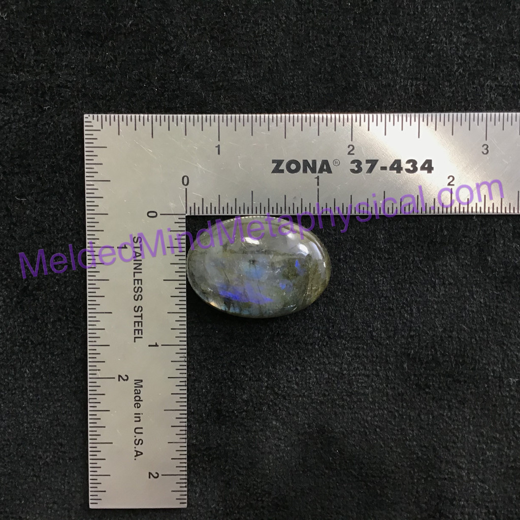 MeldedMind209 Labradorite Cabochon 1.06in 27mm Jewelry Artist Supply