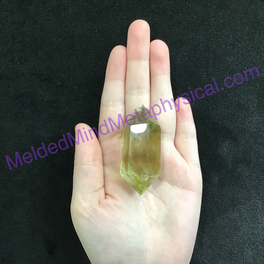 MeldedMind301 Double Terminated Citrine with Phantom 57mm Metaphysical Holistic