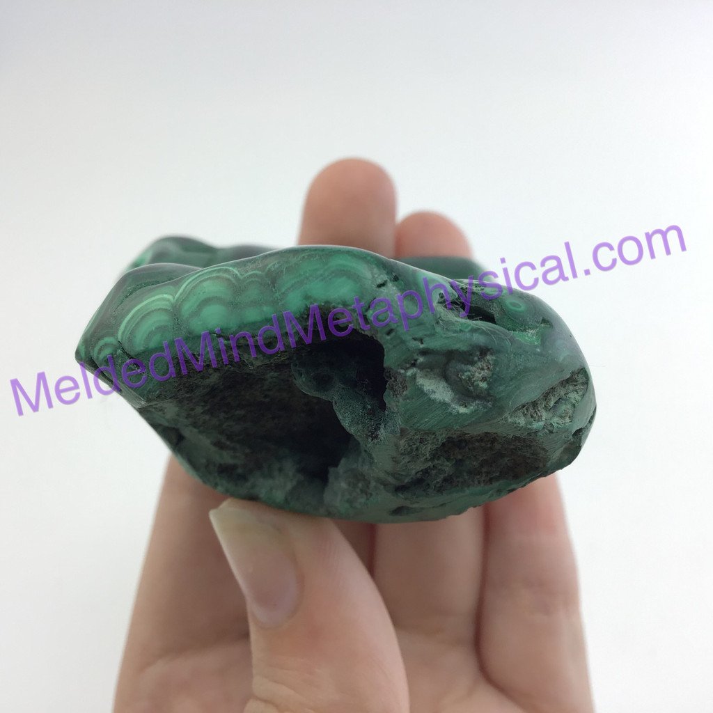 MeldedMind120 Polished Malachite Specimen 70mm Crystal Mineral Metaphysical
