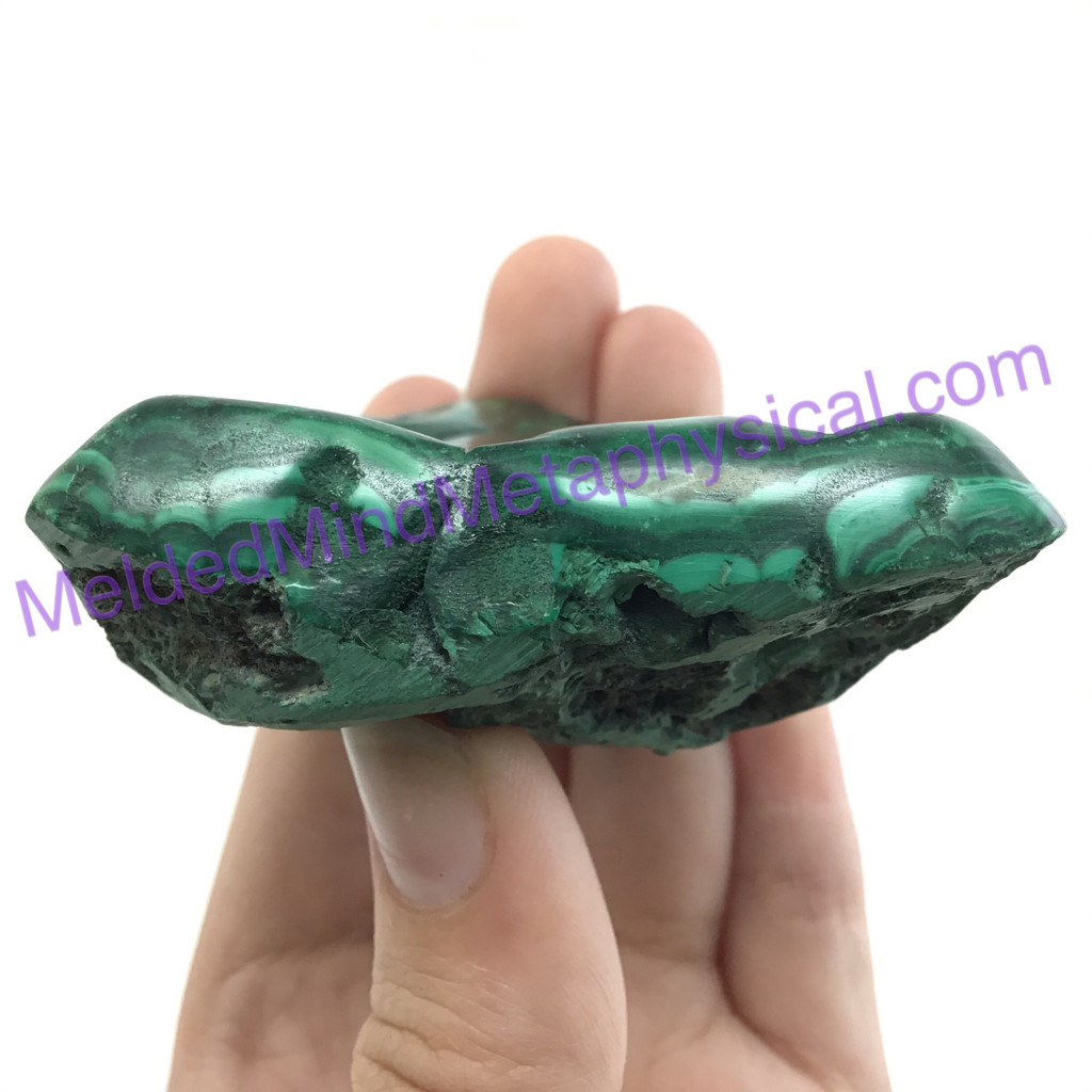 MeldedMind120 Polished Malachite Specimen 70mm Crystal Mineral Metaphysical