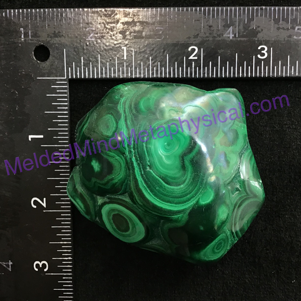 MeldedMind121 Polished Malachite Specimen 70mm Crystal Mineral Metaphysical