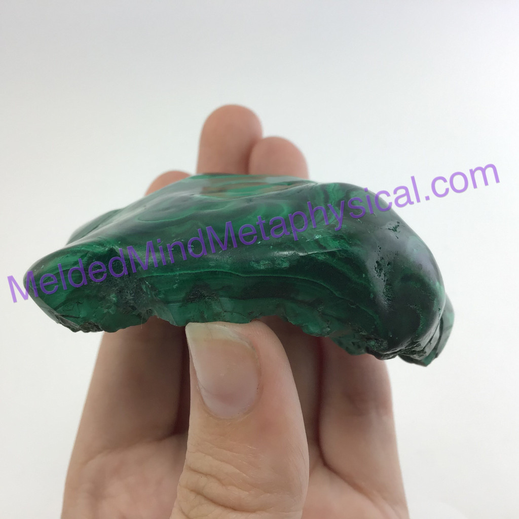 MeldedMind121 Polished Malachite Specimen 70mm Crystal Mineral Metaphysical