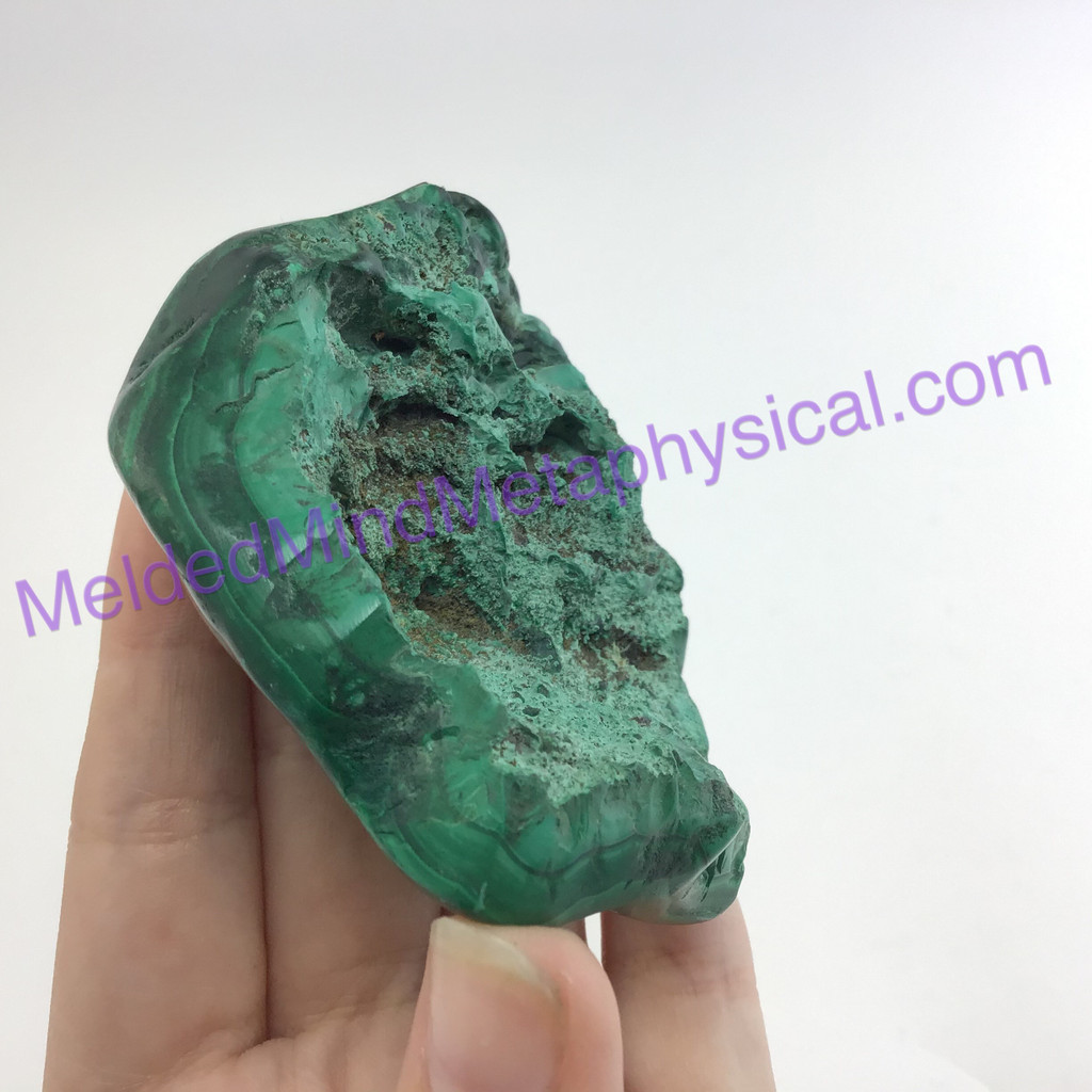 MeldedMind121 Polished Malachite Specimen 70mm Crystal Mineral Metaphysical