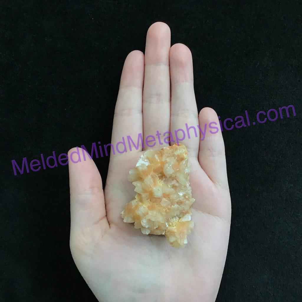 MeldedMind035 Heulandite Crystal Specimen 51mm India Metaphysical Display Decor