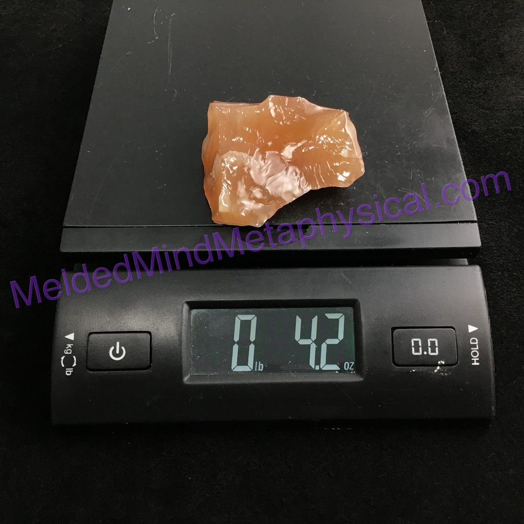 MeldedMind Honey Calcite Specimen 2.30in Pakistan Natural Honey Crystal 003