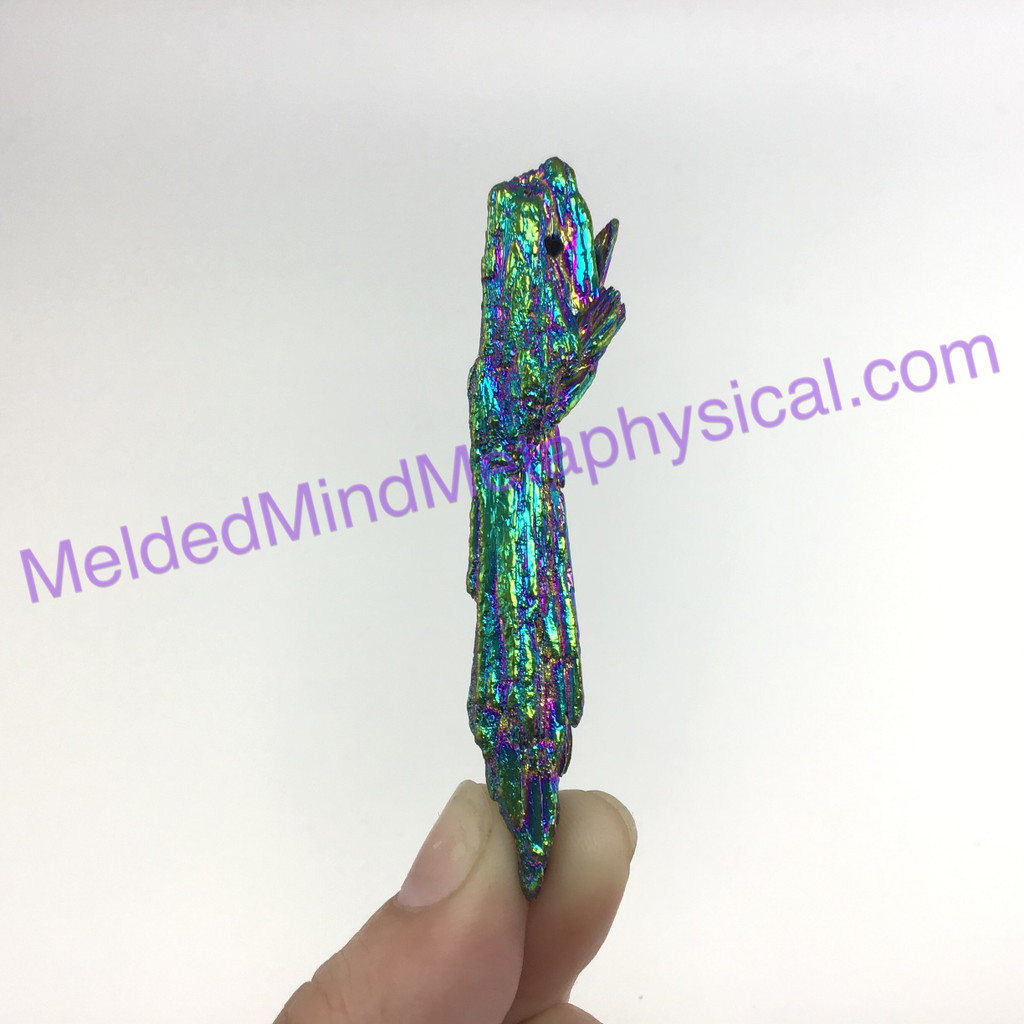 MeldedMind315 Titanium Coated Kyanite Blade Pendant 66mm Pre Drilled