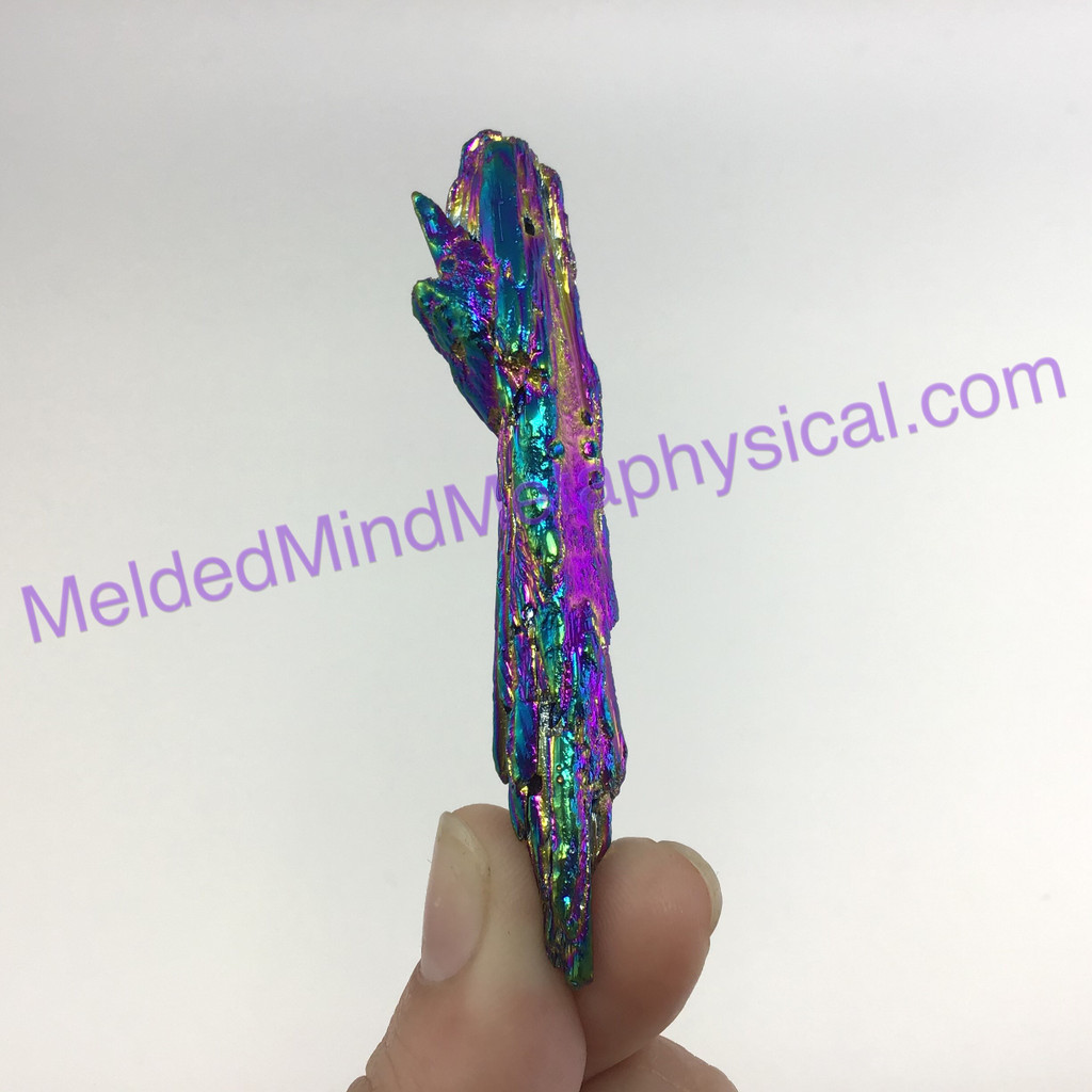 MeldedMind315 Titanium Coated Kyanite Blade Pendant 66mm Pre Drilled