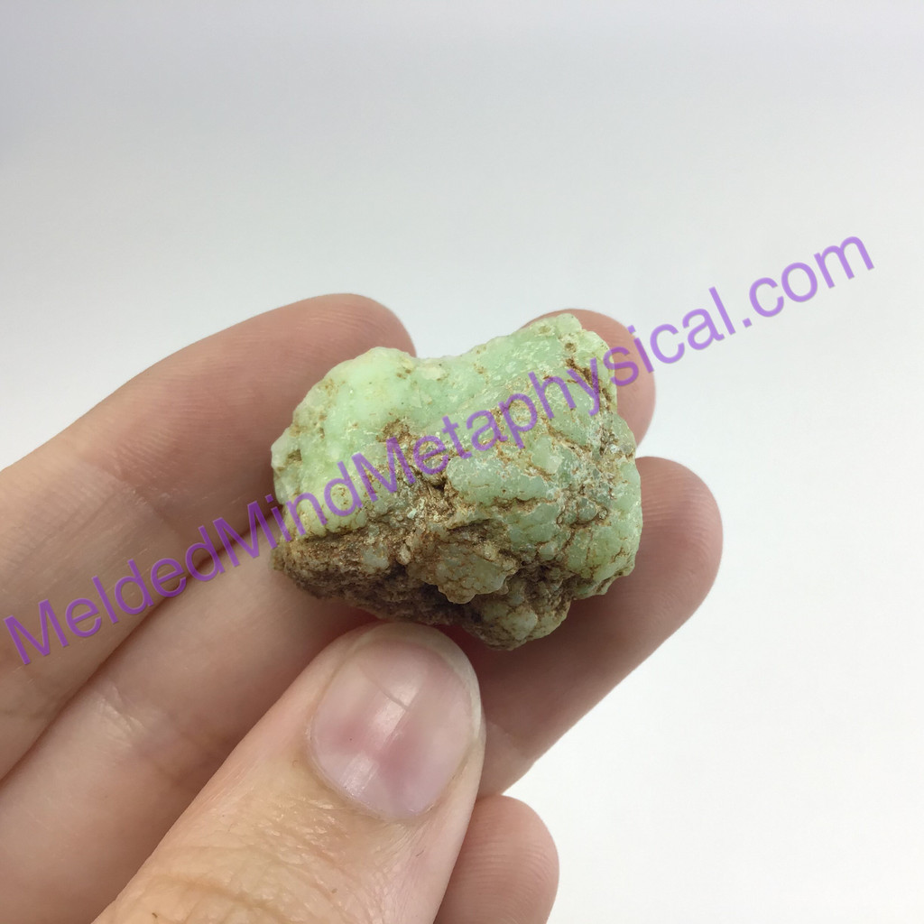 MeldedMind297 Natural Variscite Specimen 25mm Rough Mineral Crystal Metaphysical