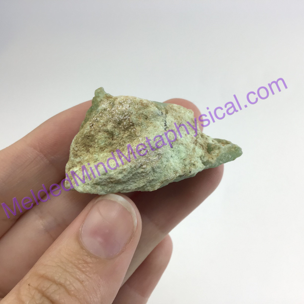 MeldedMind305 Natural Variscite Specimen 41mm Rough Mineral Crystal Metaphysical