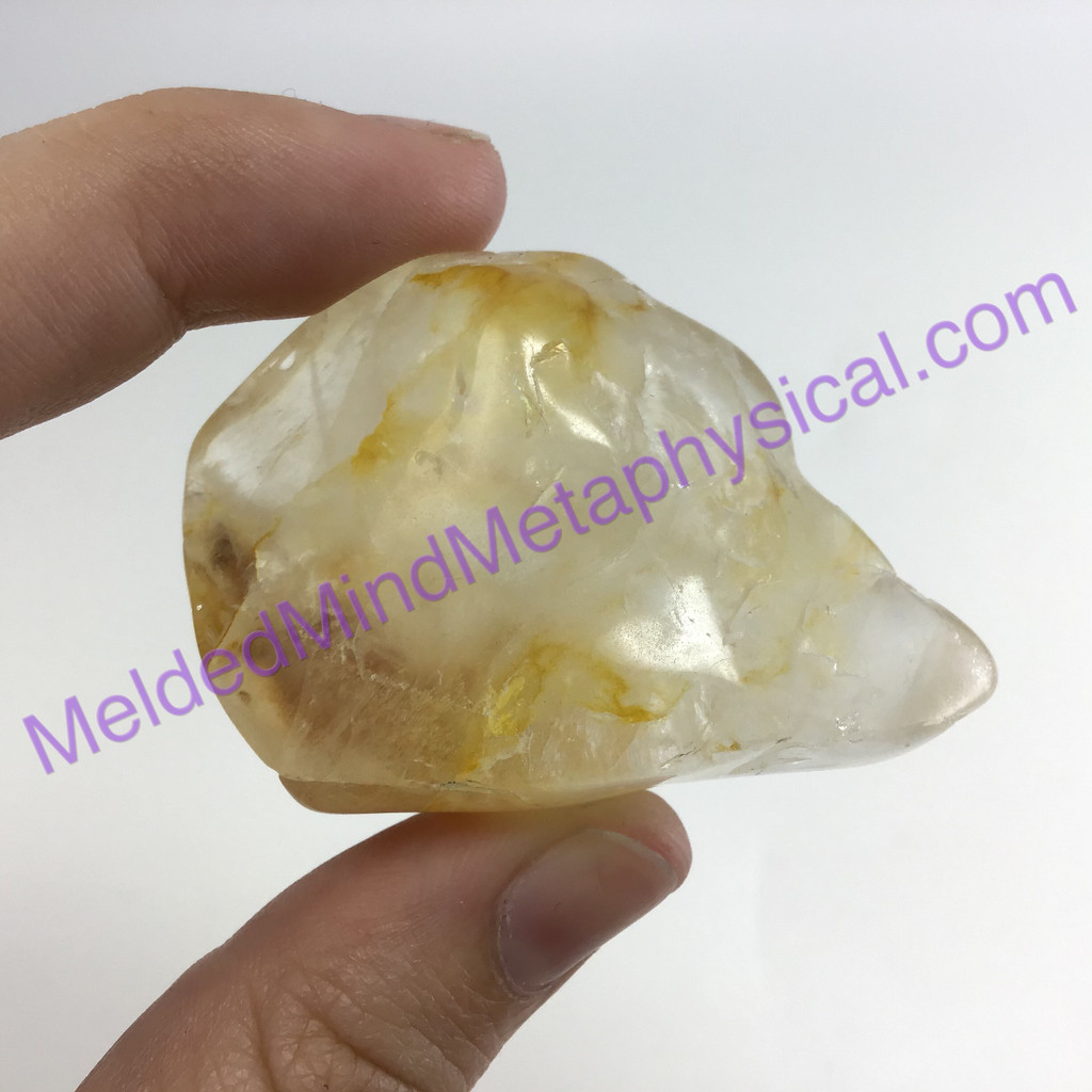 MeldedMind208 Golden Healer Quartz Crystal 51mm Metaphysical Yellow Quartz